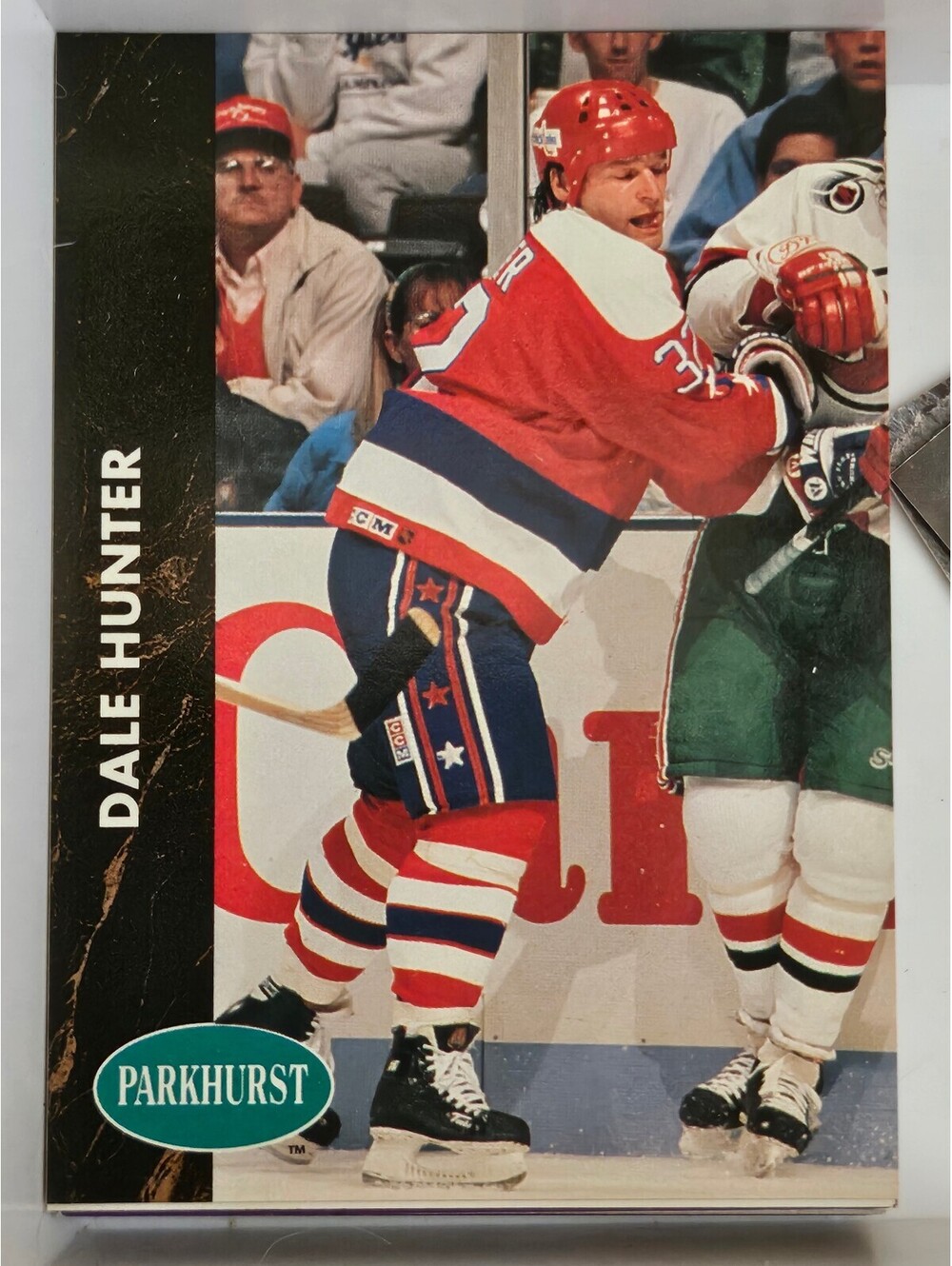 Dale Hunter 1991-92 Parkhurst #195 Washington Capitals - NHL Hockey